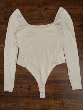 Lululemon Wondermost Ultra Soft Nulu Square Neck Long Sleeve Bodysuit